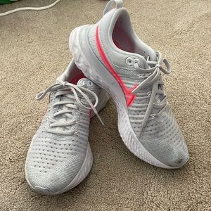 Nike React Infinity Flyknit running shoes